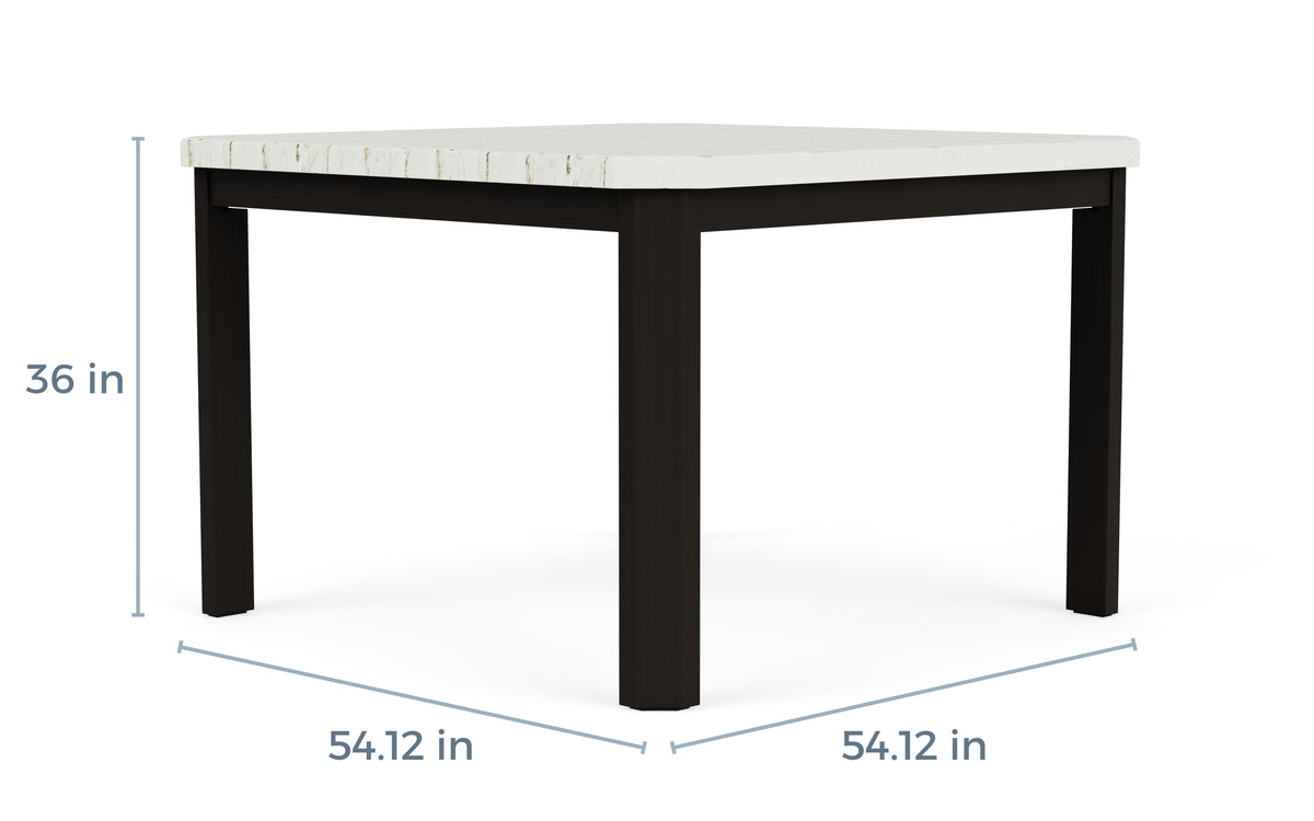FRANWHTC1:Francisco Square Counter Heigh, 