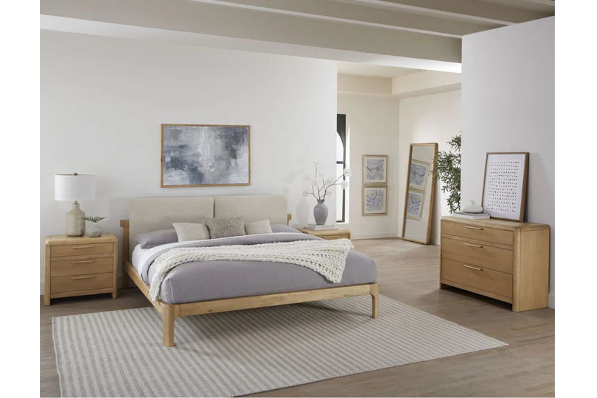 224646450:Furano Nightstand, Styled