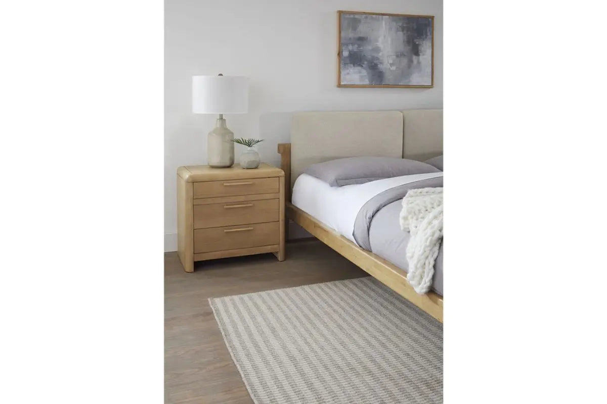 224646450:Furano Nightstand, Styled