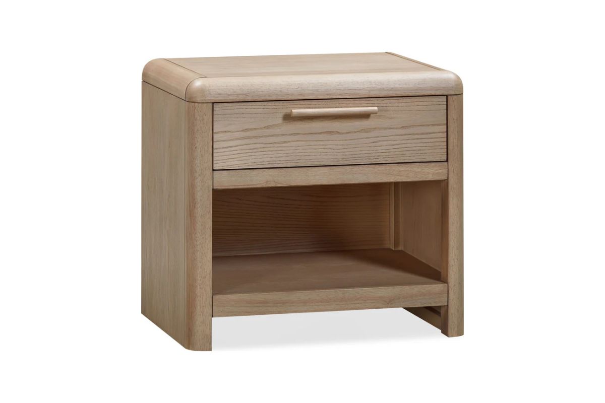 FURANO021:Furano Upholstered Panel Bed &, AngledAngle