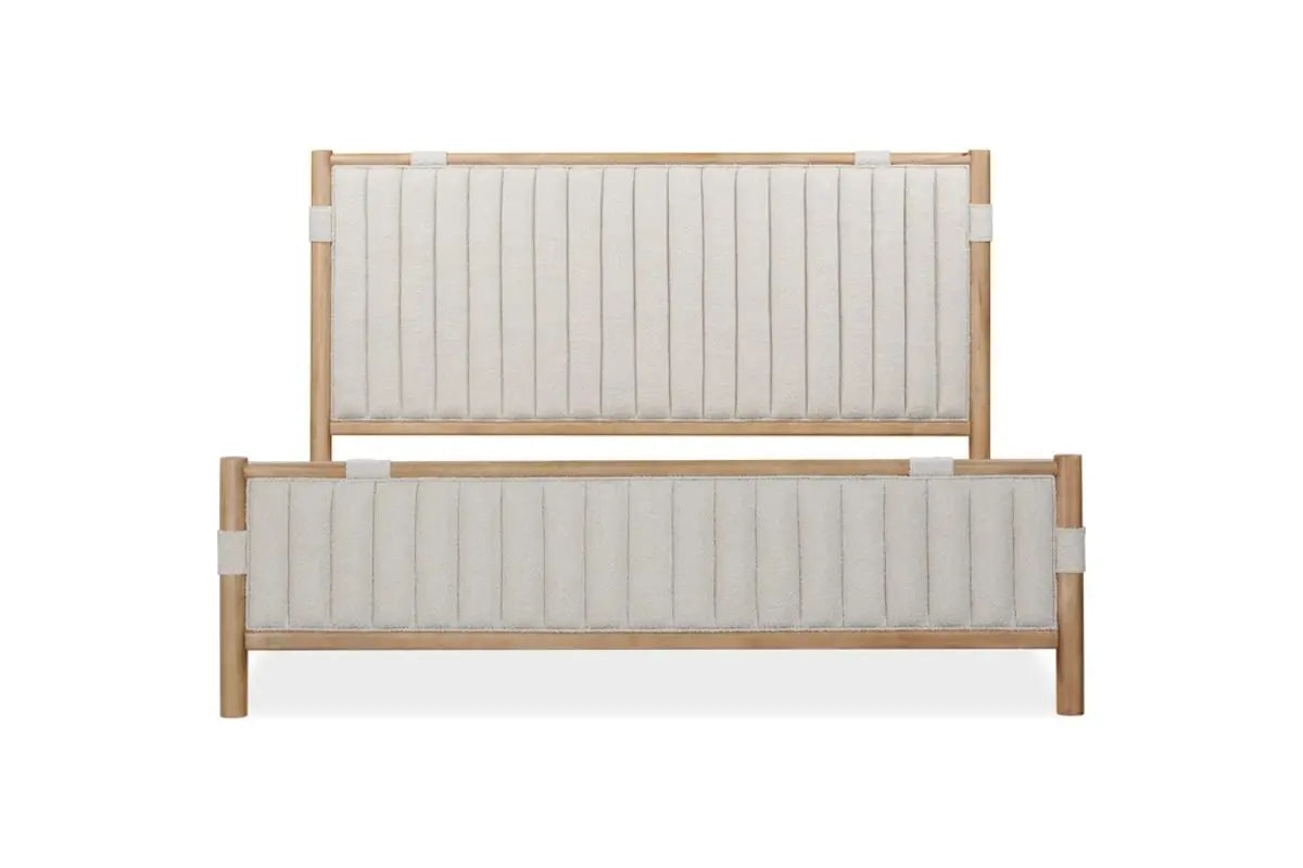FURANO022:Furano Upholstered Panel Bed, Front
