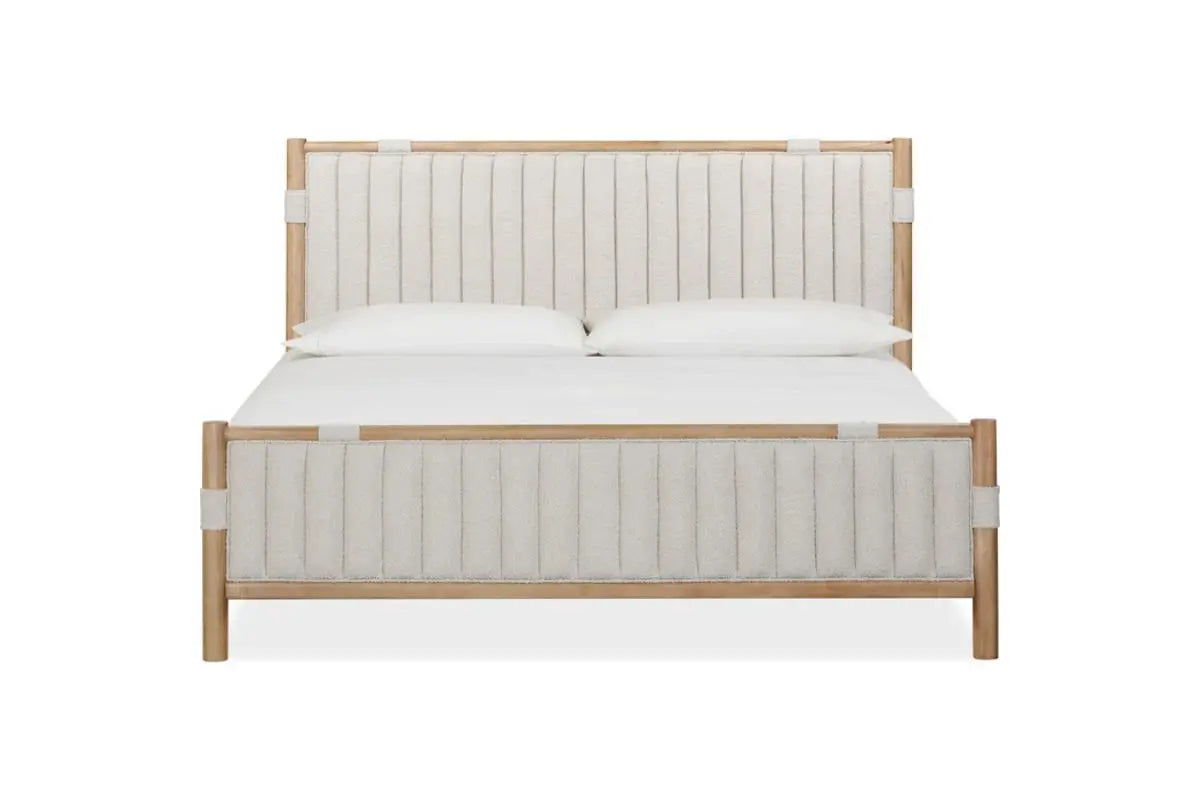 FURANO016:Furano Upholstered Panel Bed, Front