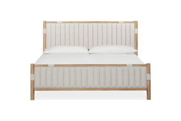 FURANO016:Furano Upholstered Panel Bed, Front