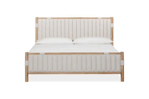 FURANO016:Furano Upholstered Panel Bed, Front