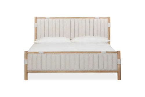 FURANO019:Furano Upholstered Panel Bed, Front
