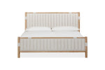 FURANO022:Furano Upholstered Panel Bed, Front