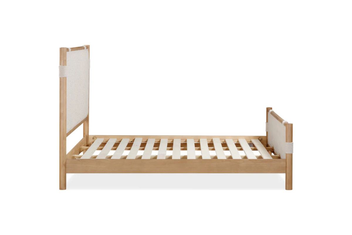 FURANO019:Furano Upholstered Panel Bed, Side