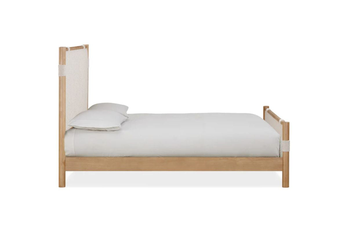 FURANO022:Furano Upholstered Panel Bed, Side