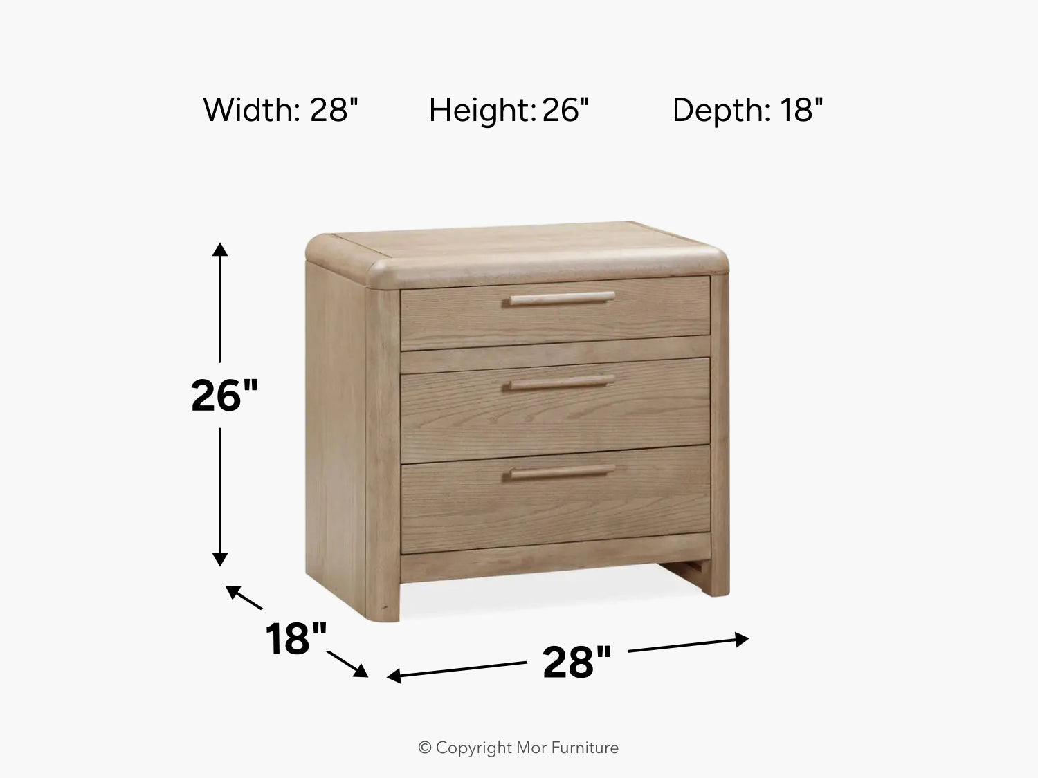 224646450:Furano Nightstand, 