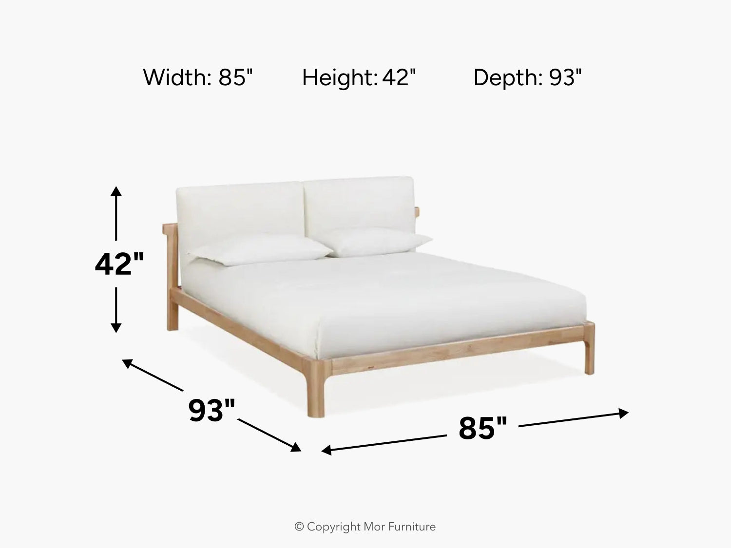 FURANO007:Furano Upholstered Bed, 