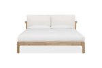 FURANO010:Furano Upholstered Panel Bed, Front
