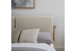 FURANO007:Furano Upholstered Panel Bed, Styled