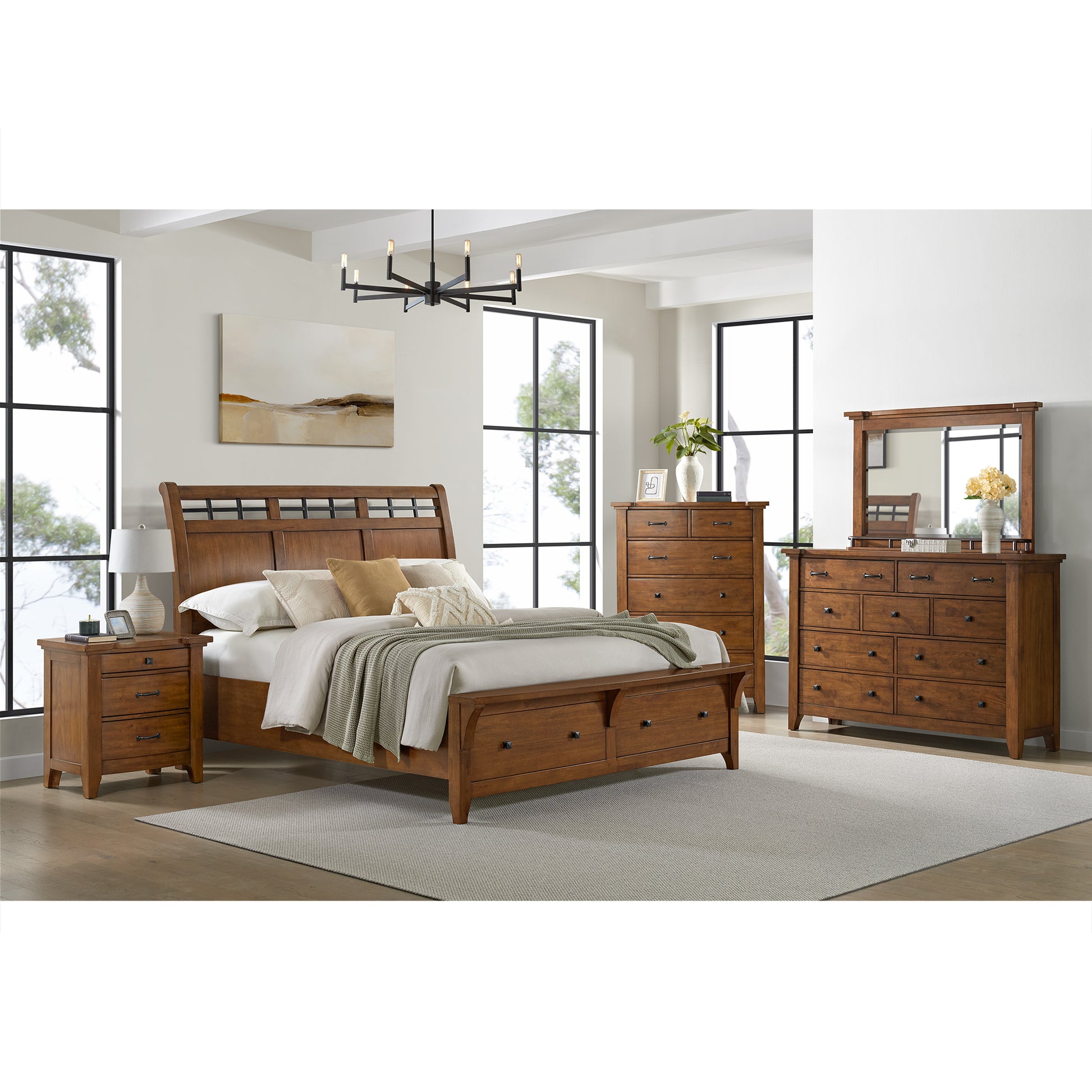 GAGE00001:Gage Storage Bed & Dresser & M, 