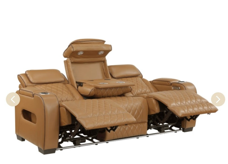 687554137:Gallington 2 Power Sofa, Open
