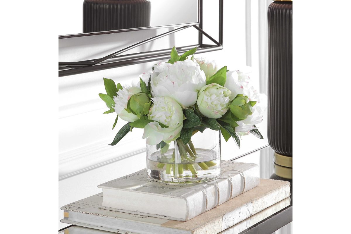 599257801:Garden Peony Plant, Styled