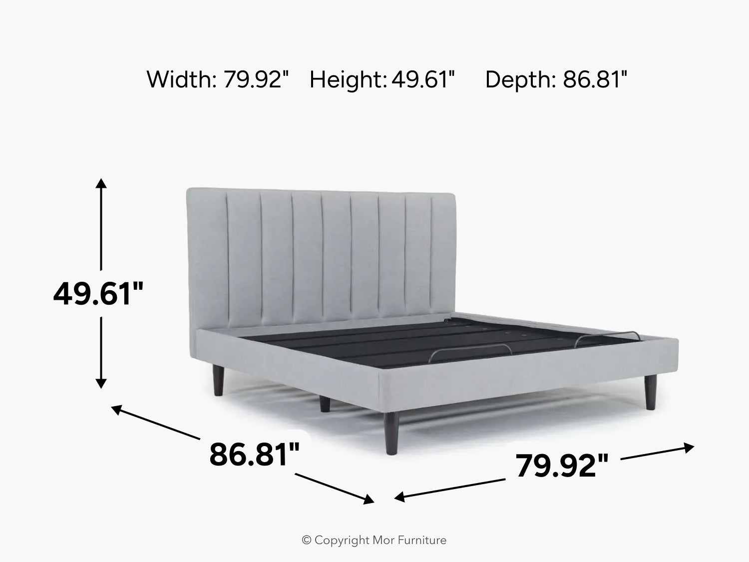 GAVIN4215:Gavin Adjustable Foundation Bed, 