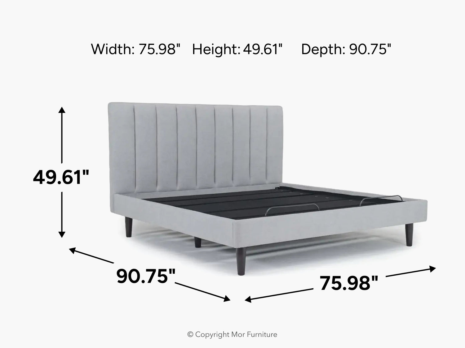 GAVIN4216:Gavin Adjustable Foundation Bed, 