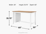 044312171:Gesthaven Counter Height Dining Table, 