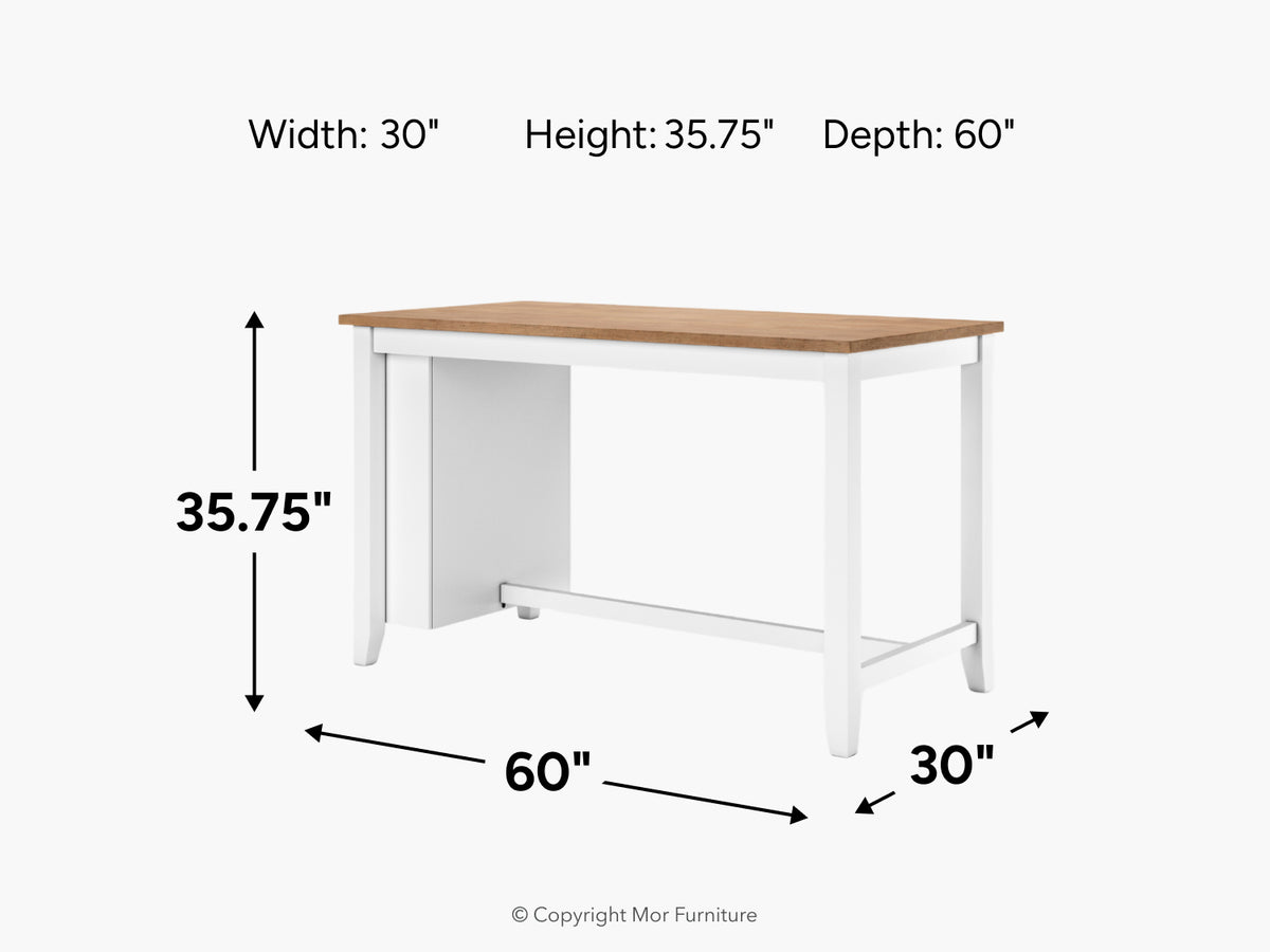 044312171:Gesthaven Counter Height Dining Table, 