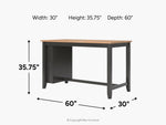 239319861:Gesthaven Counter Height Dining Table, 