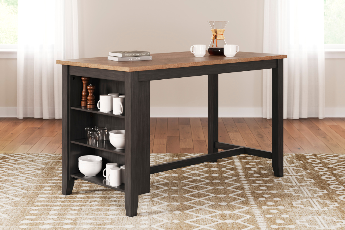 239319861:Gesthaven Counter Height Dining Table, Styled