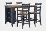 GESTHAV25:Gesthaven Counter Height Dining Table & 4 Stools, 