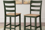 231679547:Gesthaven Counter Height Stool, Styled