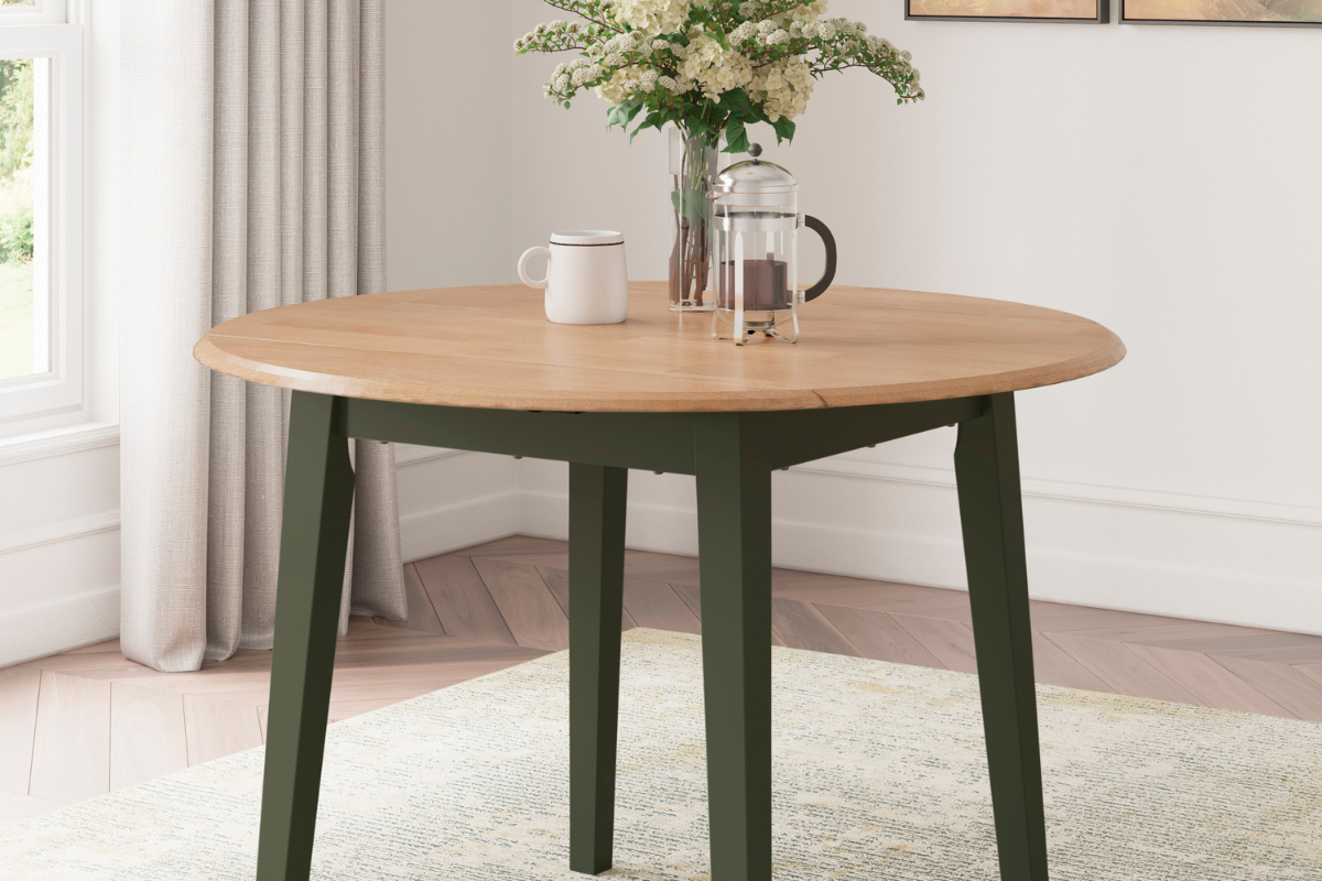 832773719:Gesthaven Round Dining Table, Styled