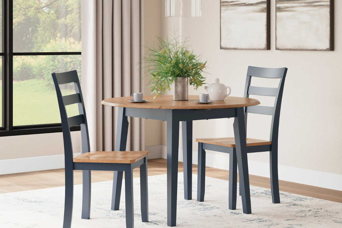 380879561:Gesthaven Round Dining Table, Styled