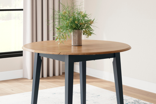380879561:Gesthaven Round Dining Table, Styled