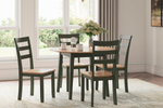 GESTHAV30:Gesthaven Round Dining Table & 4 Chairs, Styled