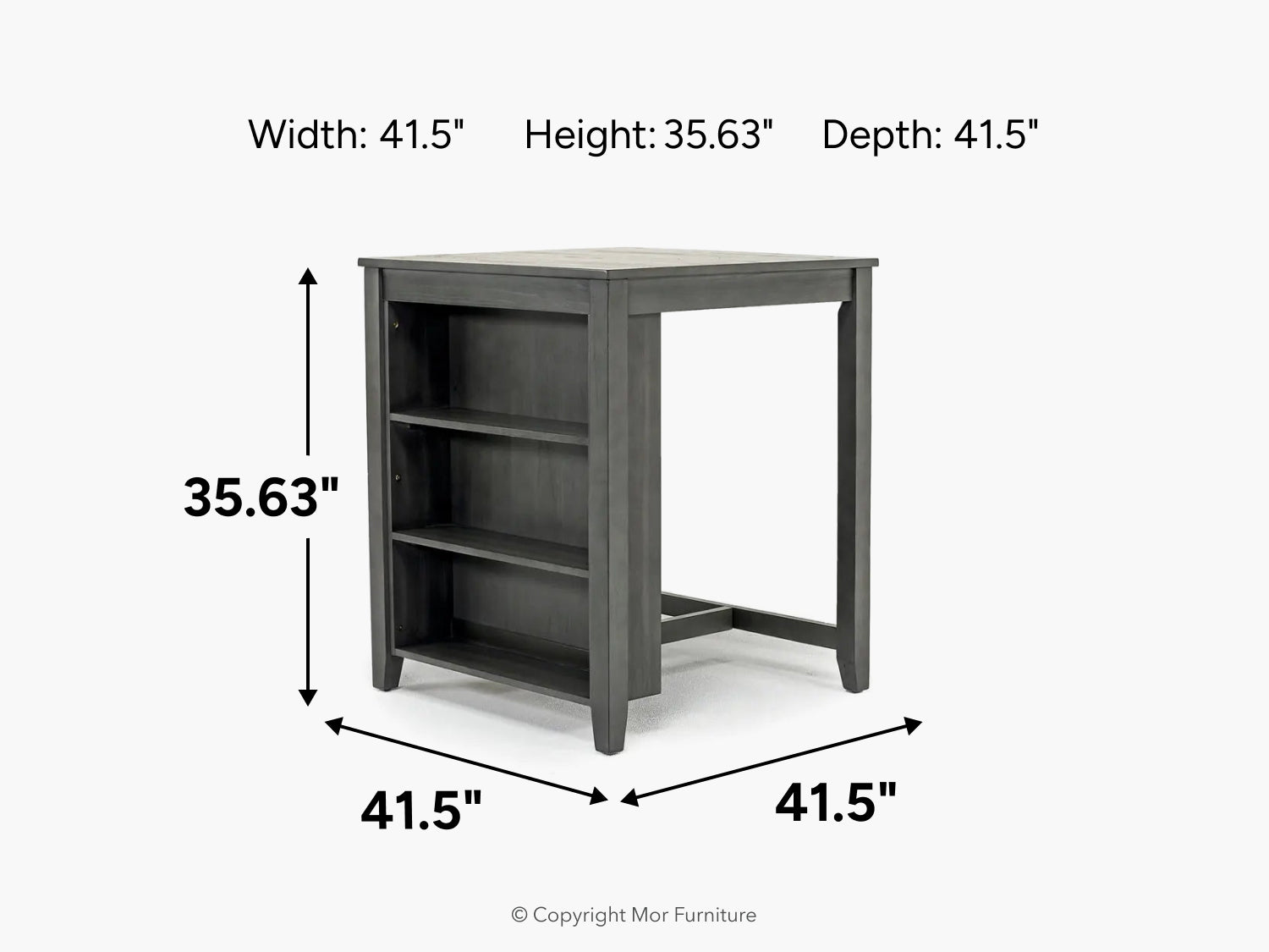 962754259:Gia Kitchen Island With 2 Stools, 