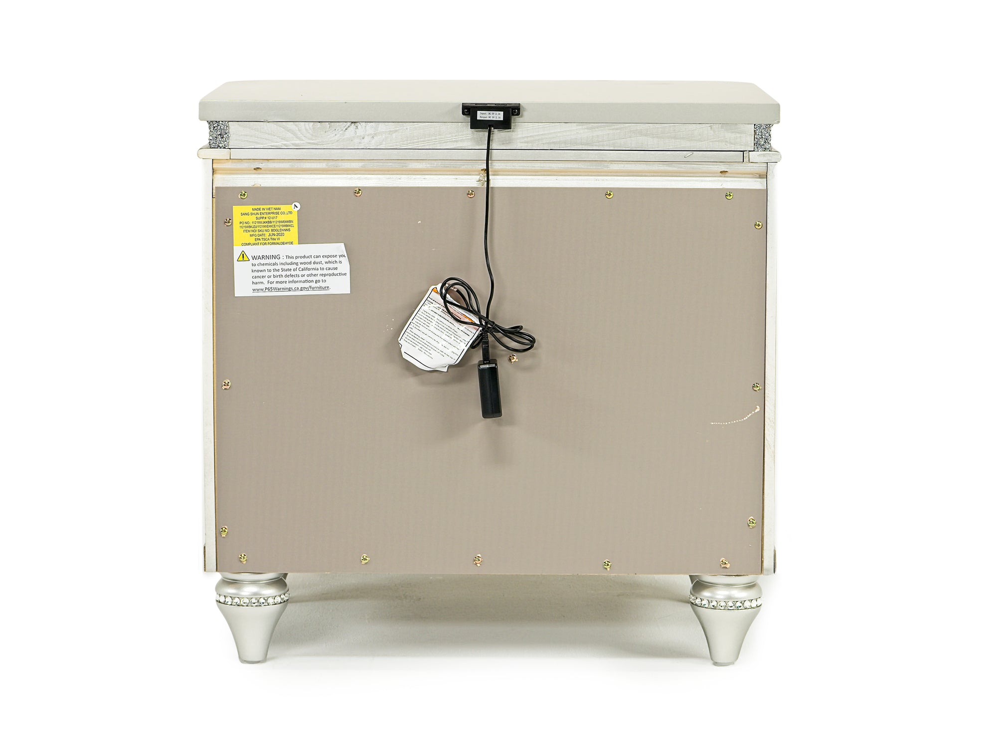 987041177:Glendale Nightstand in Platinum, Image 4
