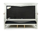 107068091:Glendale Panel Bed in Platinum, Queen, Image 4