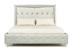 534170308:Glendale Panel Bed in Platinum, California King, Image 2