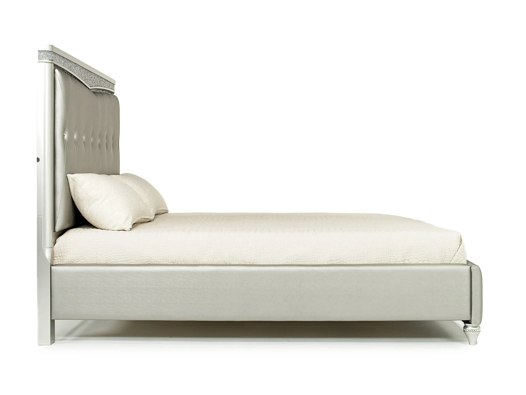 107068091:Glendale Panel Bed in Platinum, Queen, Image 3