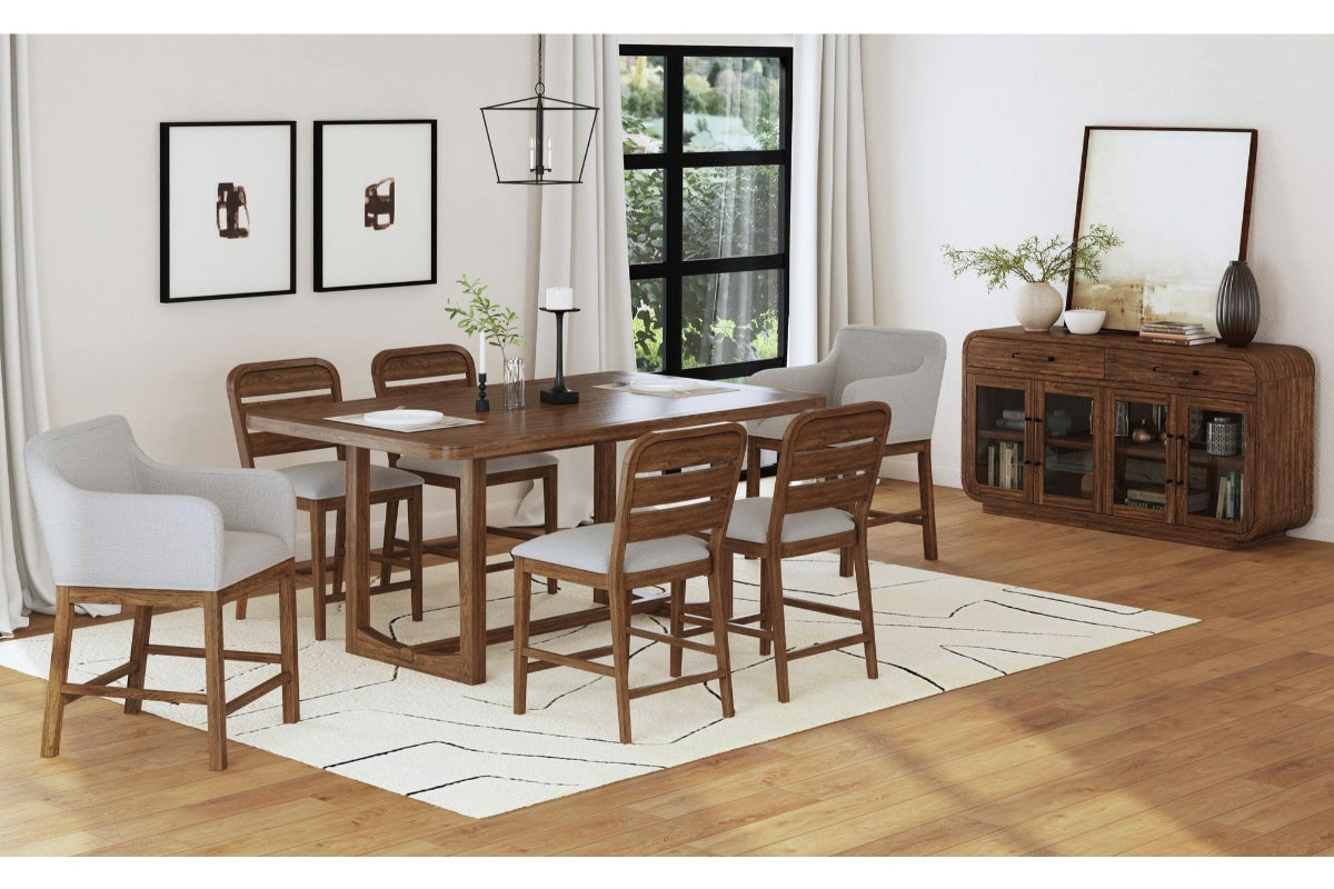 GLINDA015:Glinda Dining Table & 4 Chairs, Styled