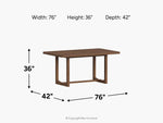 331595198:Glinda Counter Height Dining Table, 
