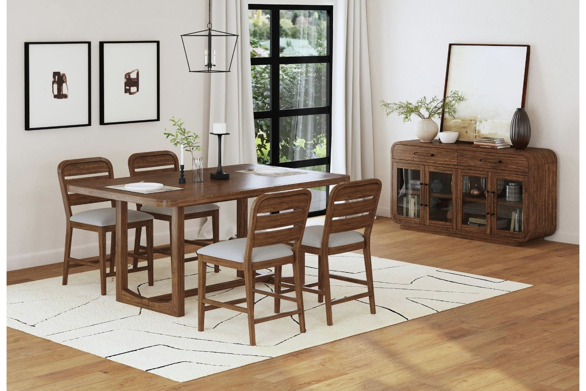 GLINDA001:Glinda Dining Table & 4 Chairs, Styled