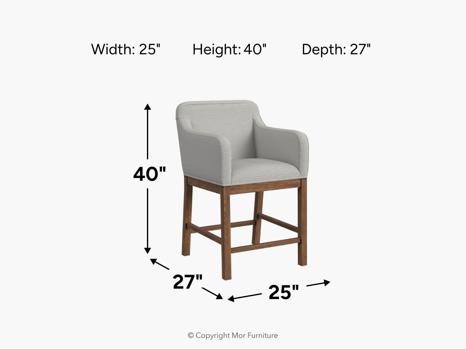 784118421:Glinda Counter Height Stool, 