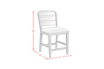 GLINDA010:Glinda Counter Height Dining T, 