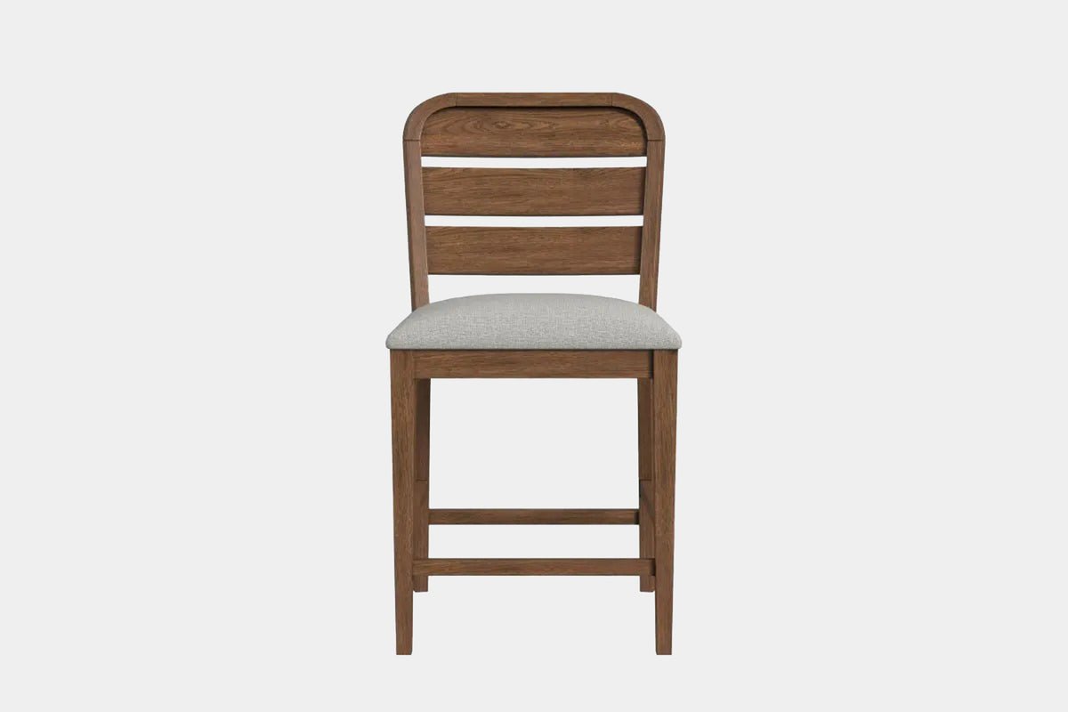 GLINDA011:Glinda Counter Height Dining Table & 6 Stools, Front