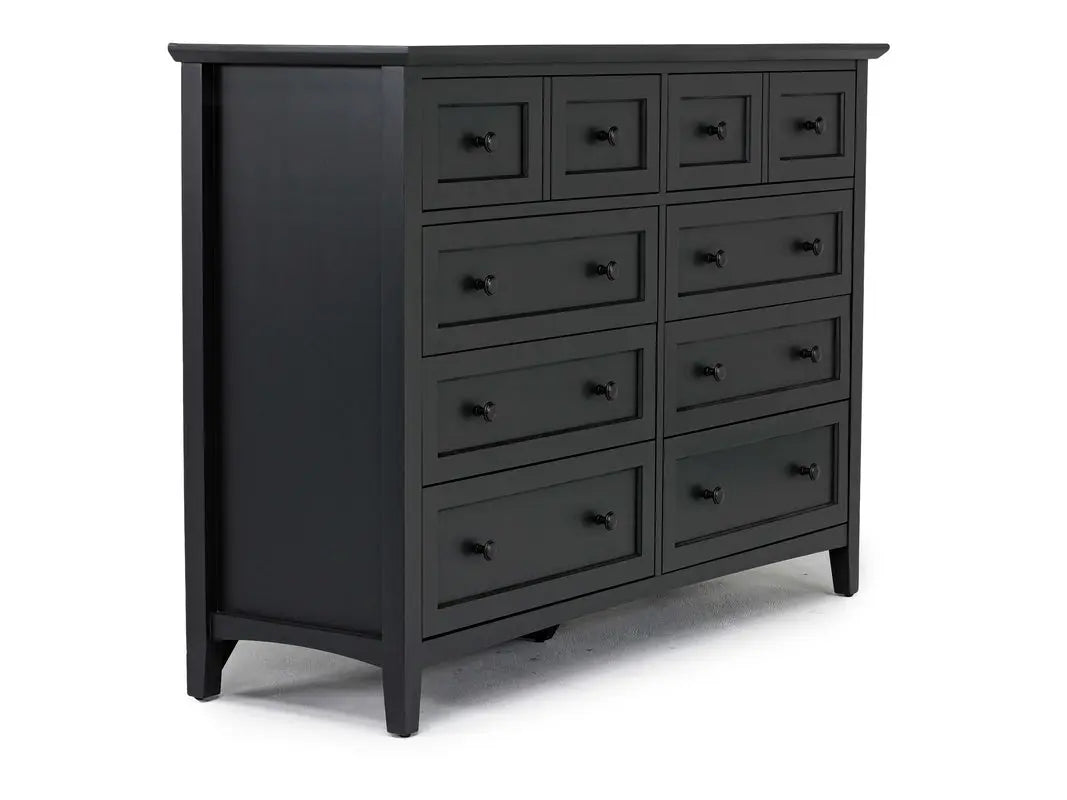 GRACE0077:Grace Panel Bed & Dresser & Mi, Angle