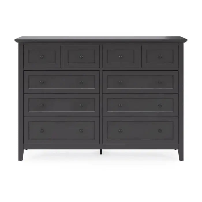 GRACE0080:Grace Panel Bed & Dresser & Mi, Front
