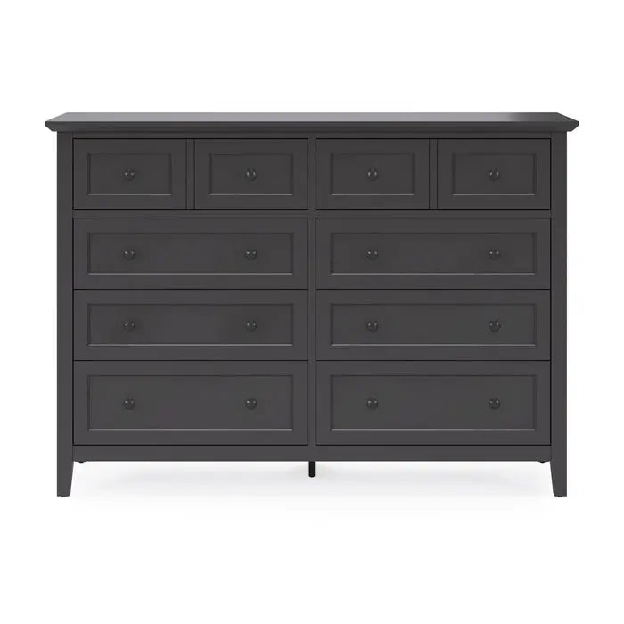 GRACE0083:Grace Panel Bed & Dresser & Mi, Front