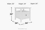 250544588:Grace End Table,