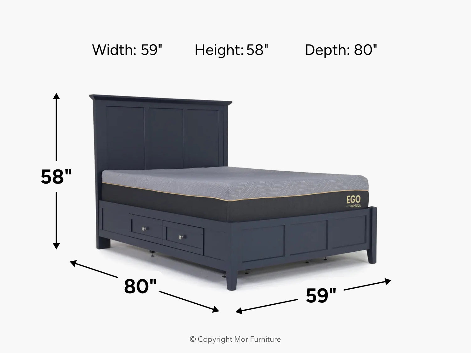 GRACE0036:Grace Storage Bed, 
