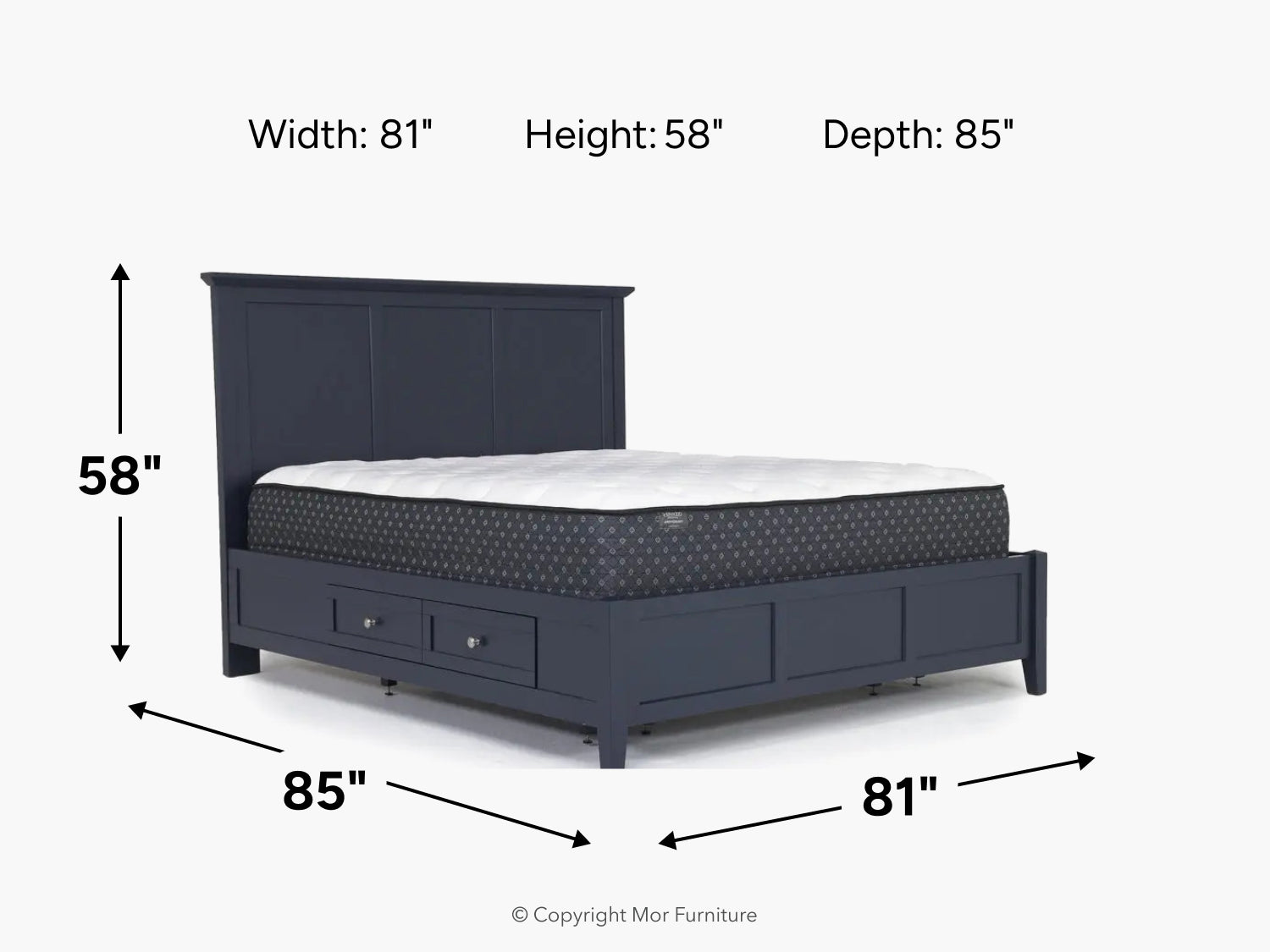 GRACE0039:Grace Storage Bed, 
