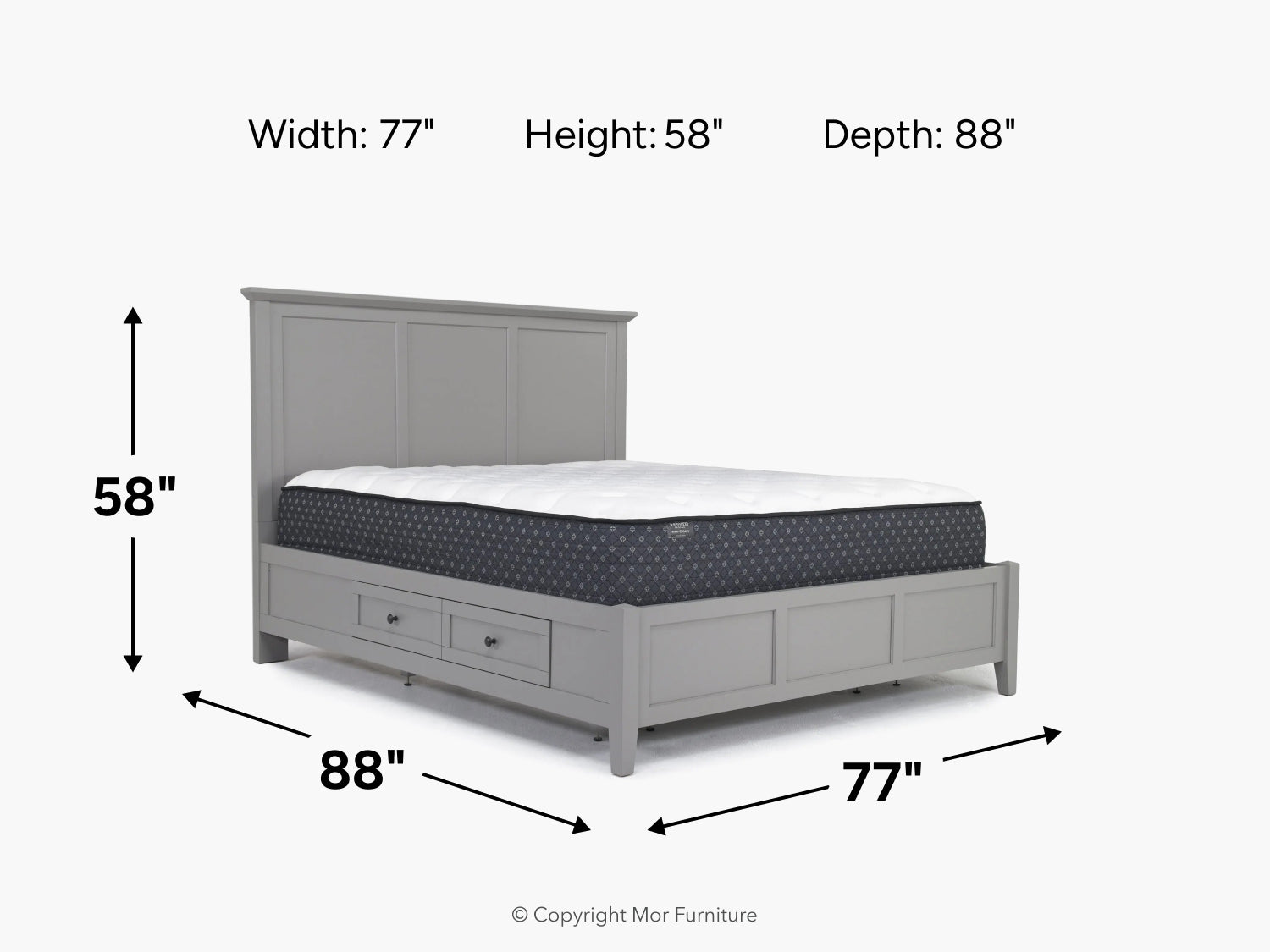 GRACE0066:Grace Storage Bed, 