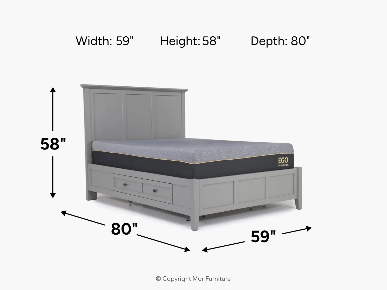 GRACE0069:Grace Storage Bed, 